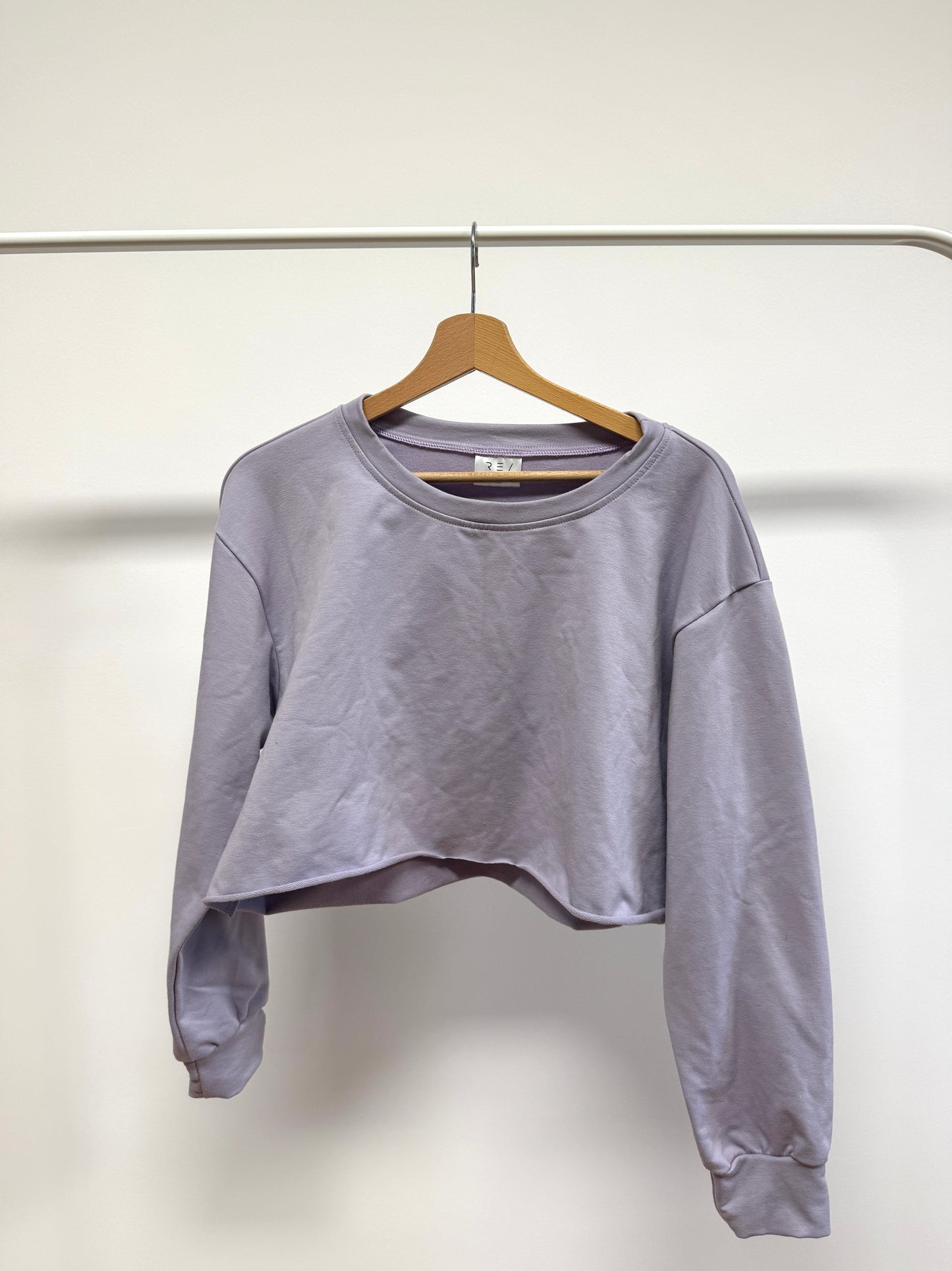 Bluza Crop Lila XS