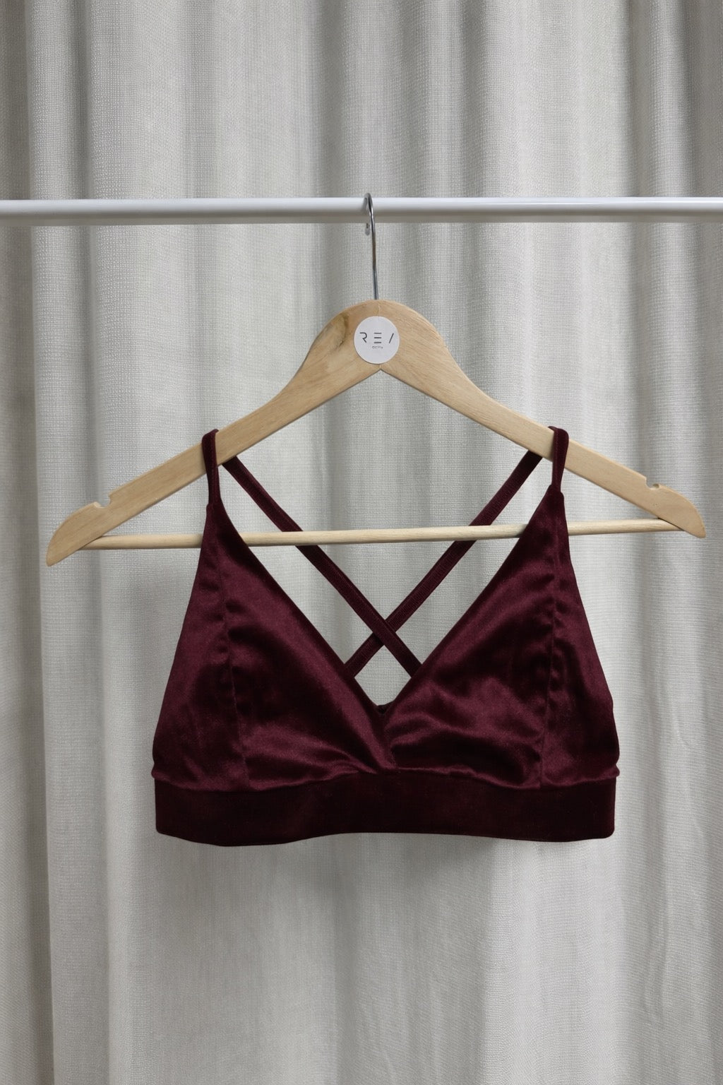 Top do Pole Dance Triangle Velvet