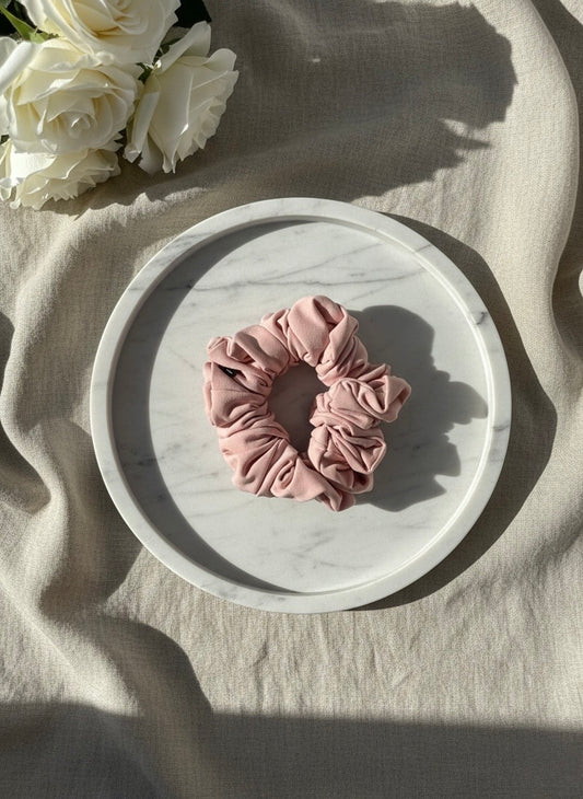 ECLIPSE BABY PINK SCRUNCHIE