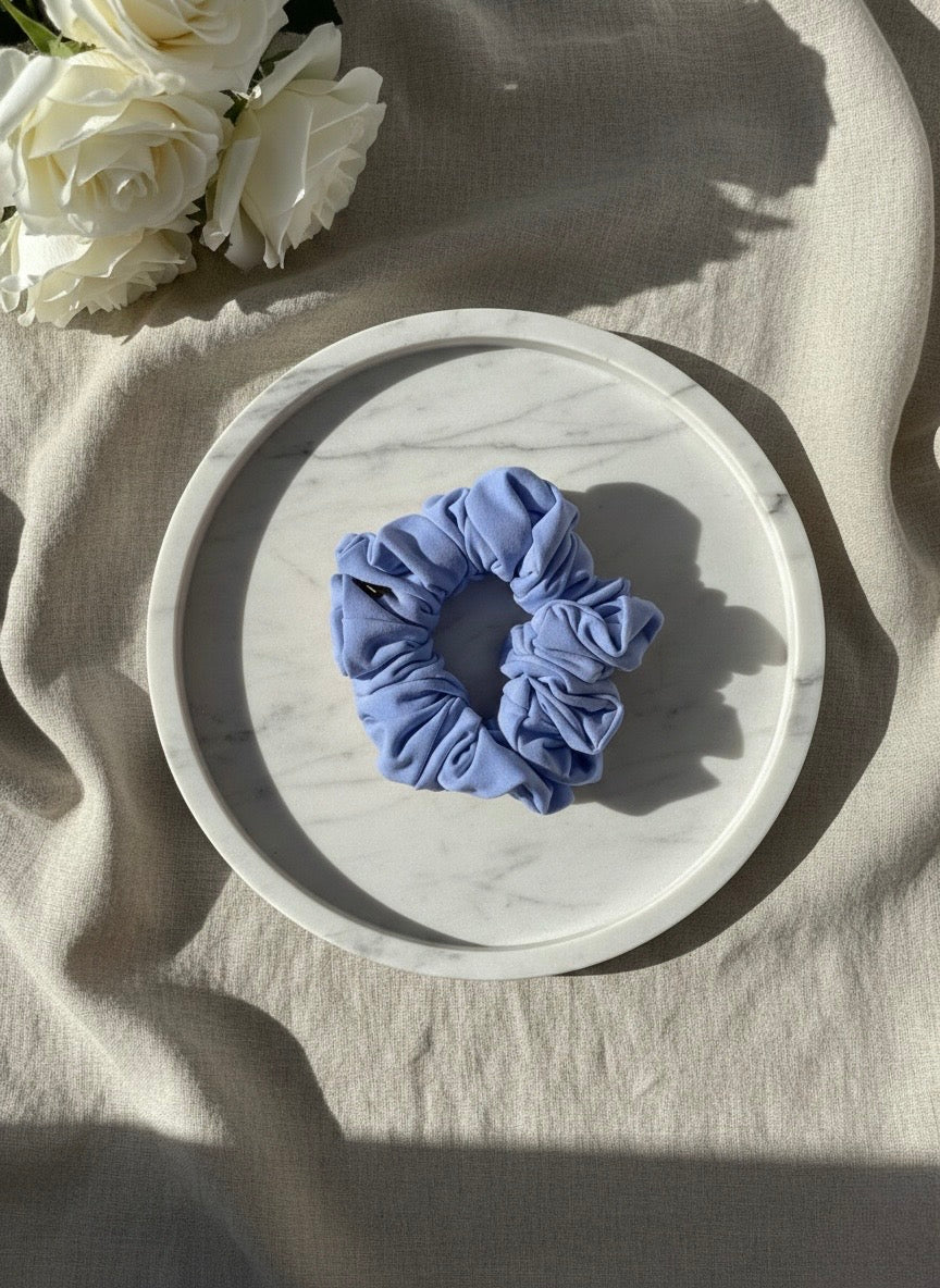 BLUE OMBRE SCRUNCHIE  GUMKA DO WŁOSÓW