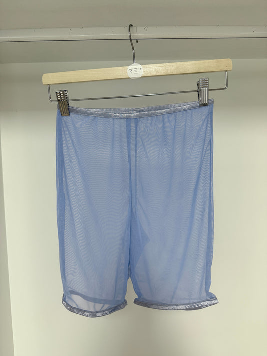 Krótkie Spodenki z Siatki Blue