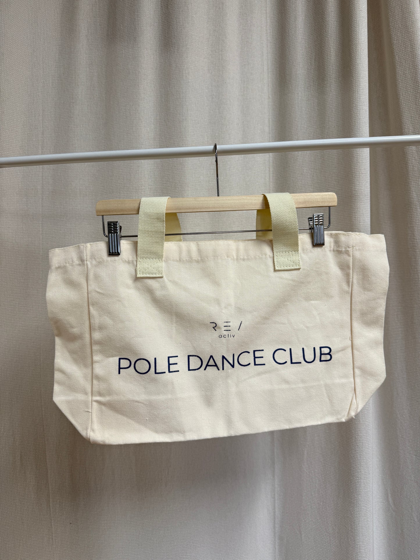 Bawełniana torba treningowa Pole Dance Club Minimal