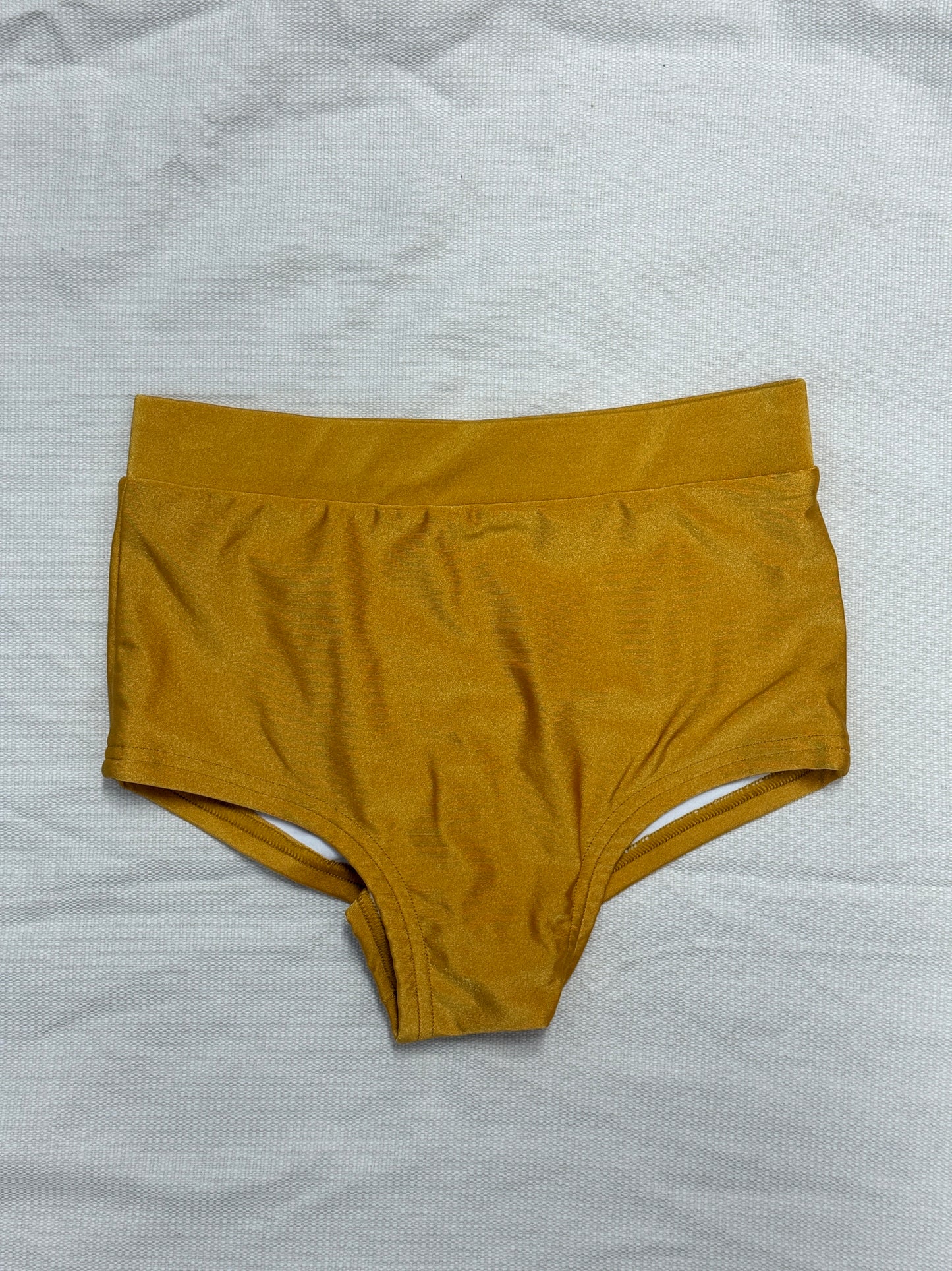 Spodenki do Pole Dance Basic Shiny Mustard