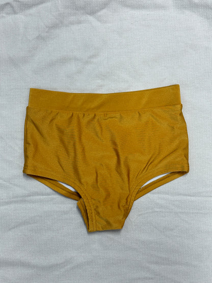 Spodenki do Pole Dance Basic Shiny Mustard