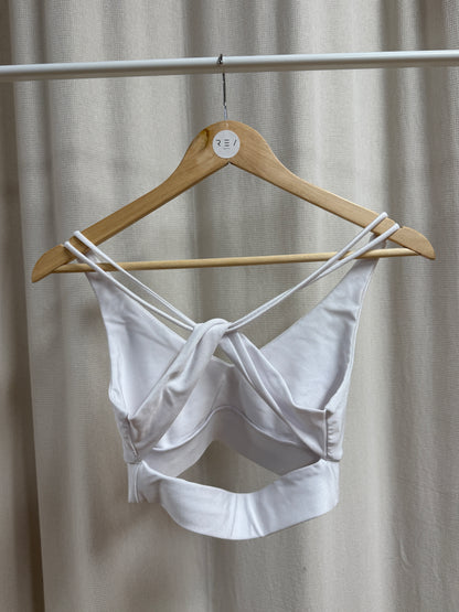 Top do Pole Dance Nasty Shiny White