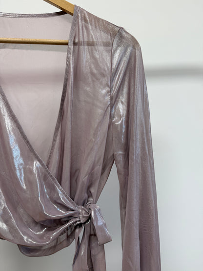 Koszula z Siatki do Exotic Pleasure Shiny Pink M