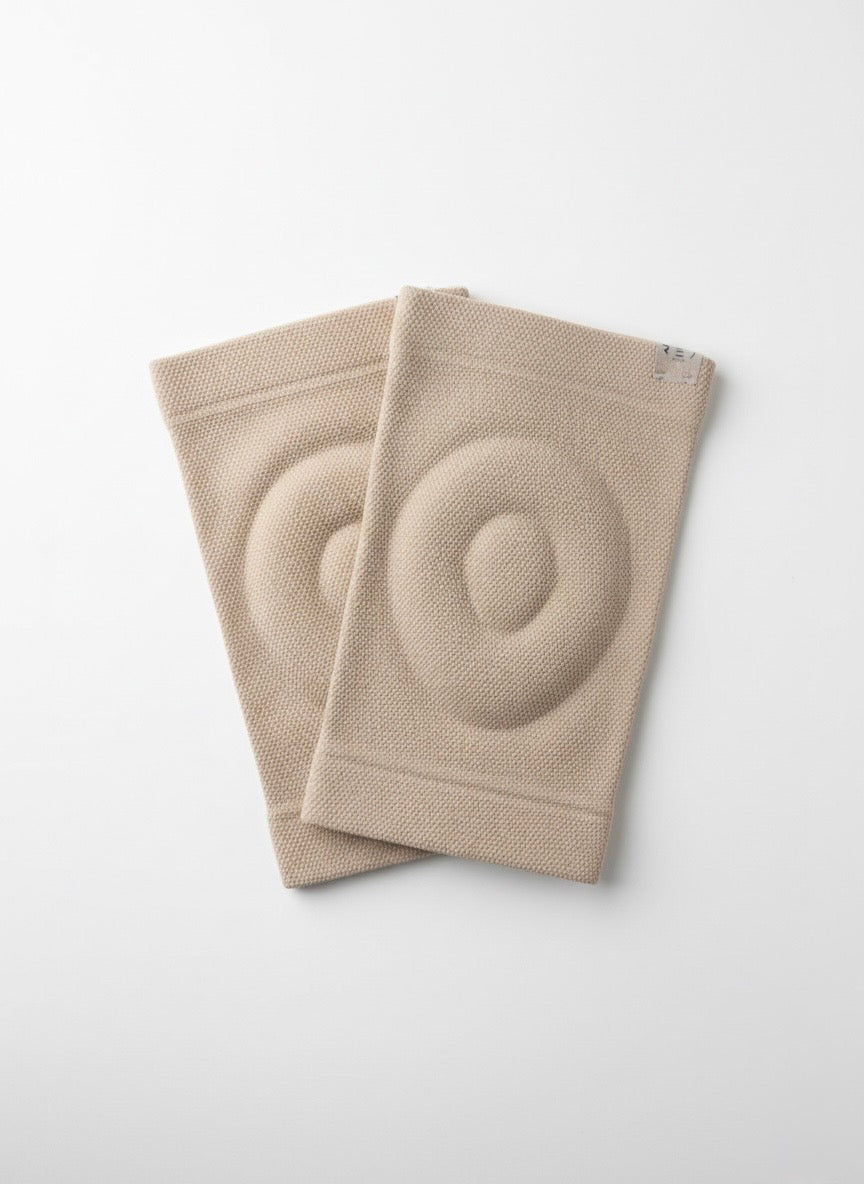 Cieliste Nude Nakolanniki do Tańca Żelowe Wadliwe