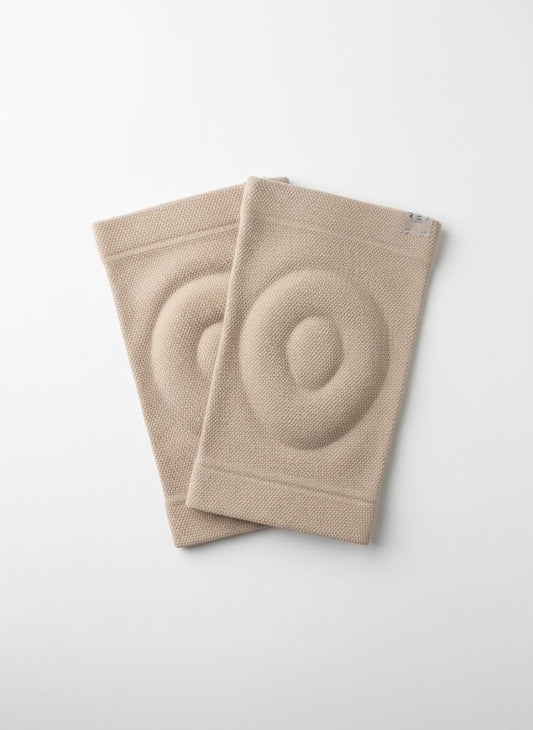 Cieliste Nude Nakolanniki do Tańca Żelowe Wadliwe